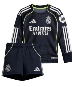 Maglia Real Madrid Gara Away Bambino 2025 2026 A Maniche Lunghe